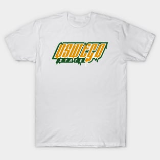 Oswego State Dripping Logo T-Shirt